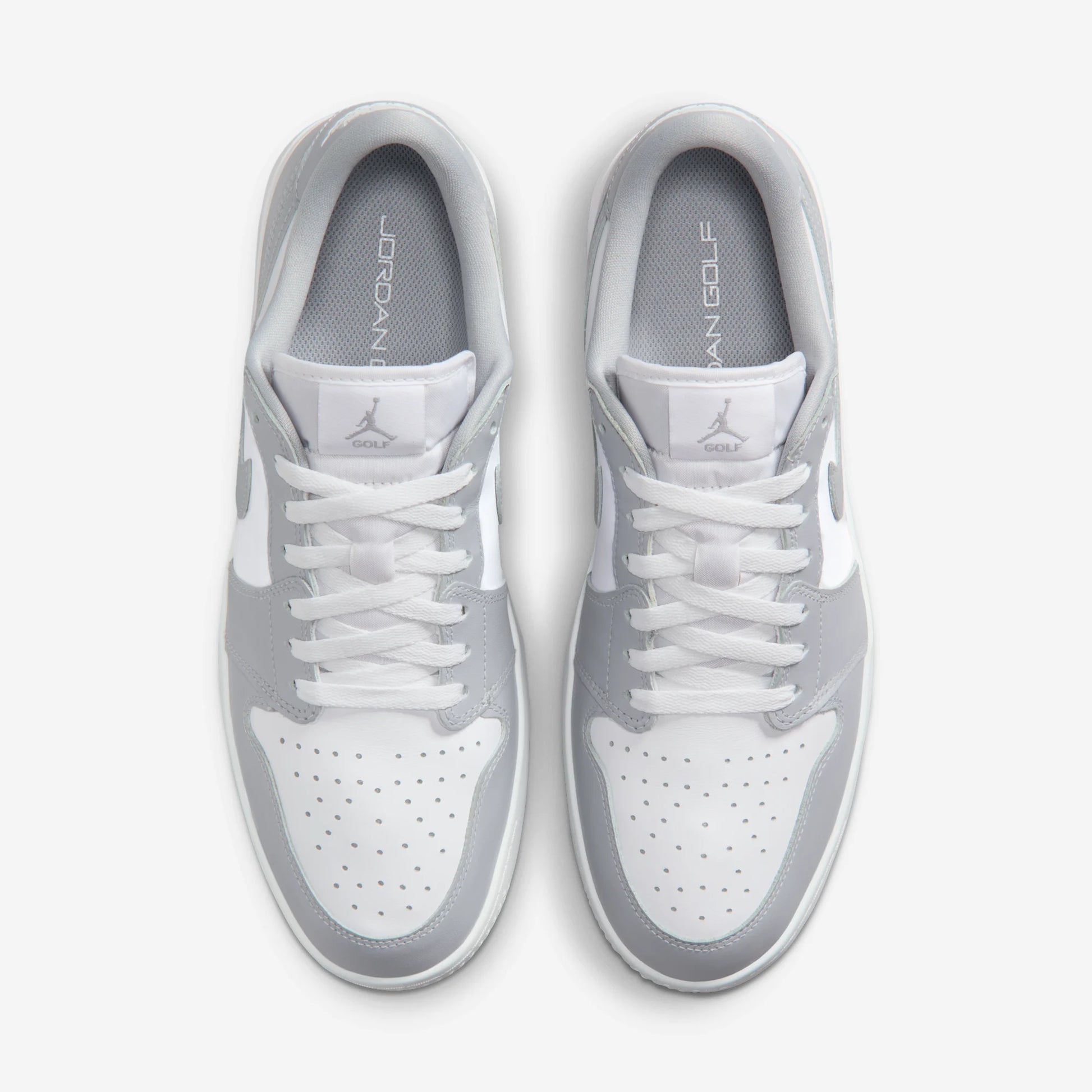 Jordan 1 Low Golf Spiked Wolf Grey White