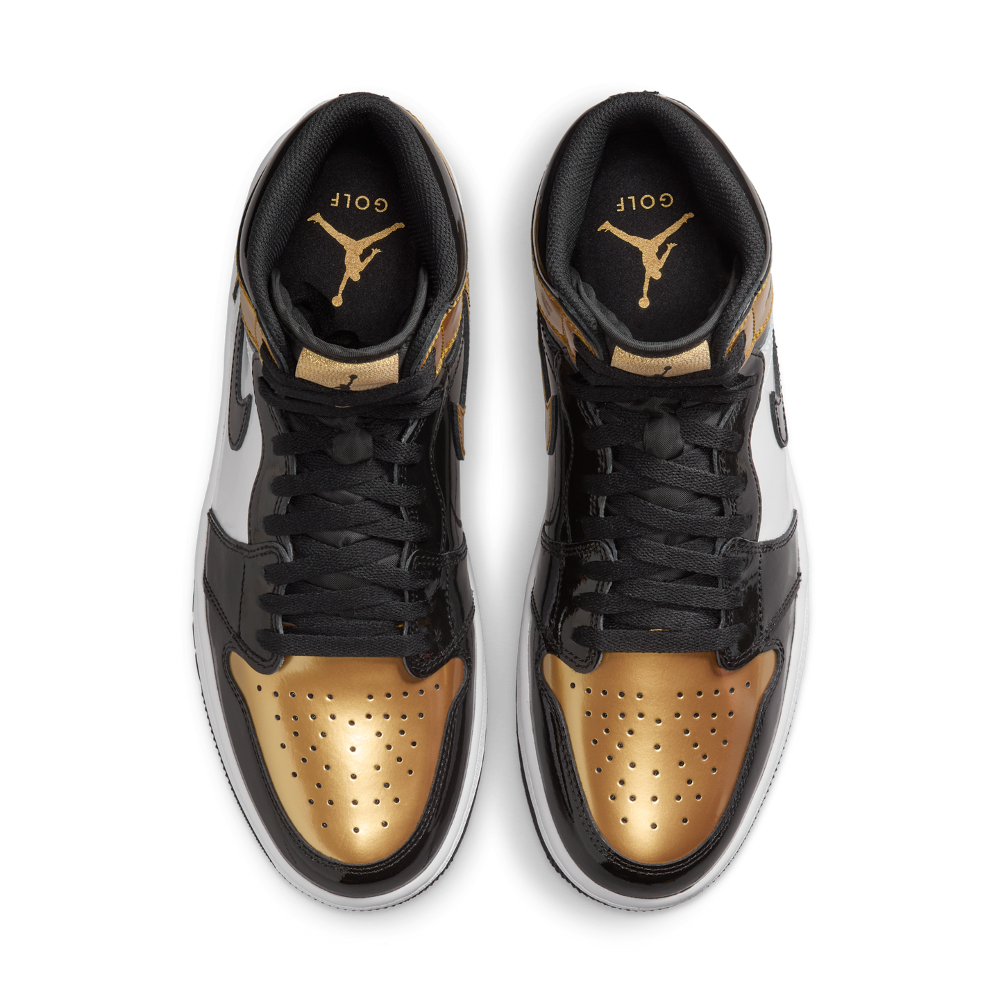 Jordan 1 Retro High Golf Patent Gold Toe
