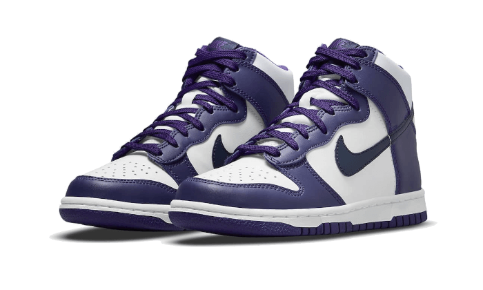 Dunk High Electro Purple Midnight Navy (DH9751-100) - 36 EU - 4Y US - Navy | SOSUKICKS