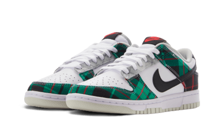Dunk Low Tartan Plaid (DV0827-100) - 36 EU - 4Y US - Green | SOSUKICKS