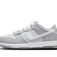 Dunk Low Two-Toned Grey Copii (PS) (DH9756-001) - EU 27.5–35 - Gray | SOSUKICKS
