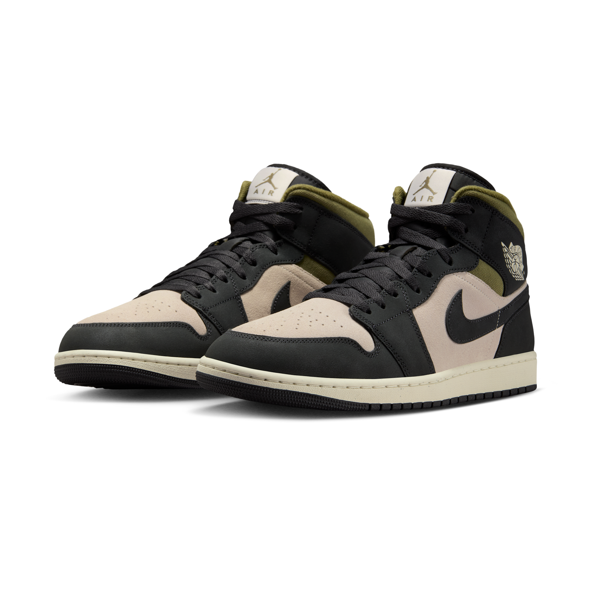 Jordan 1 Mid SE Off Noir Medium Olive