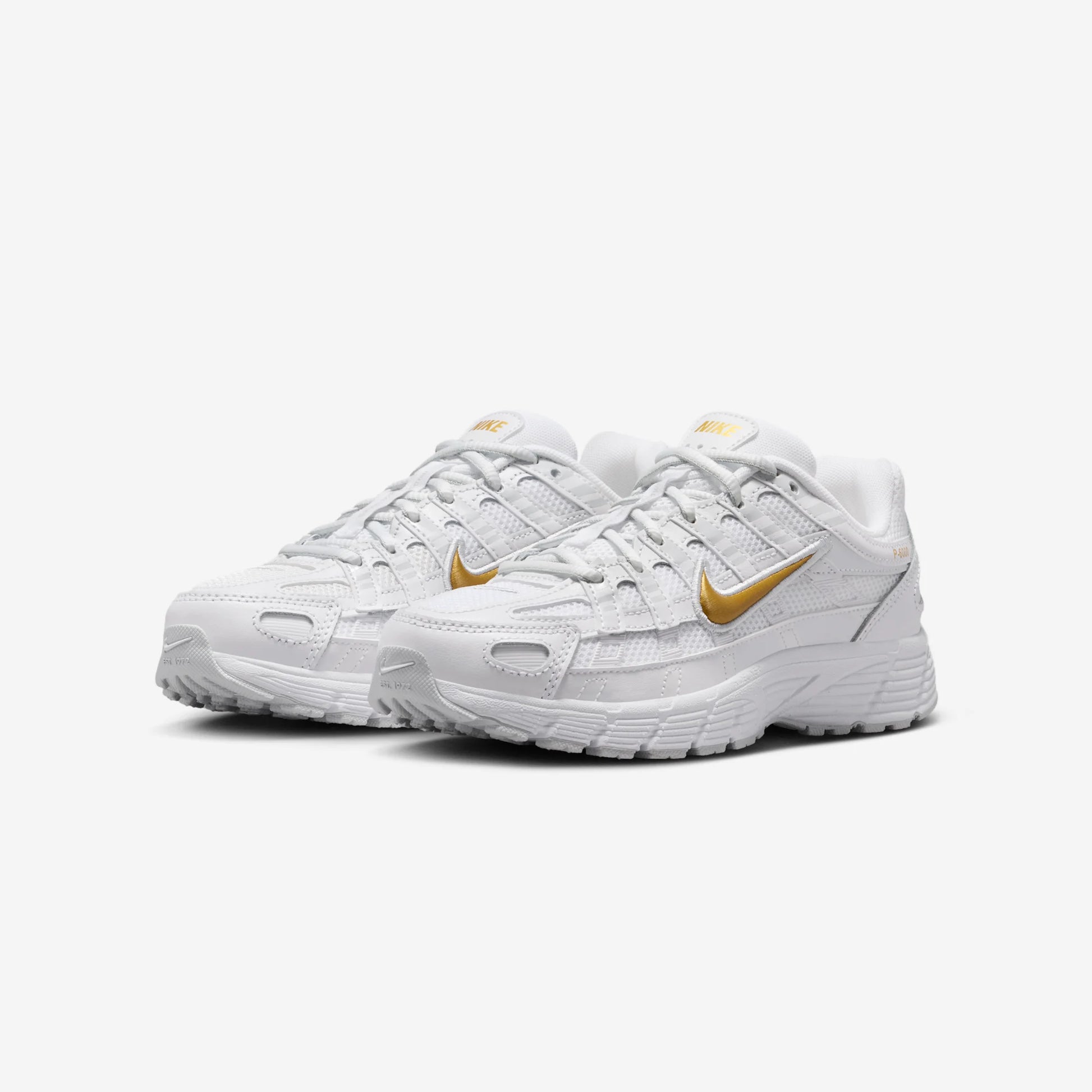 Nike P-6000 White Metallic Gold (GS)