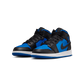 Jordan 1 Mid Black Royal Blue (GS)