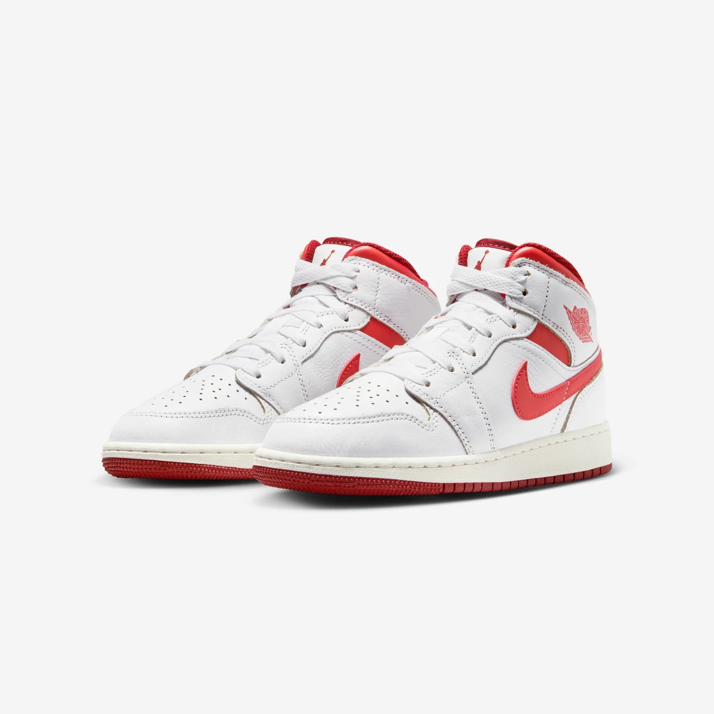 Jordan 1 Mid SE White Dune Red (GS)