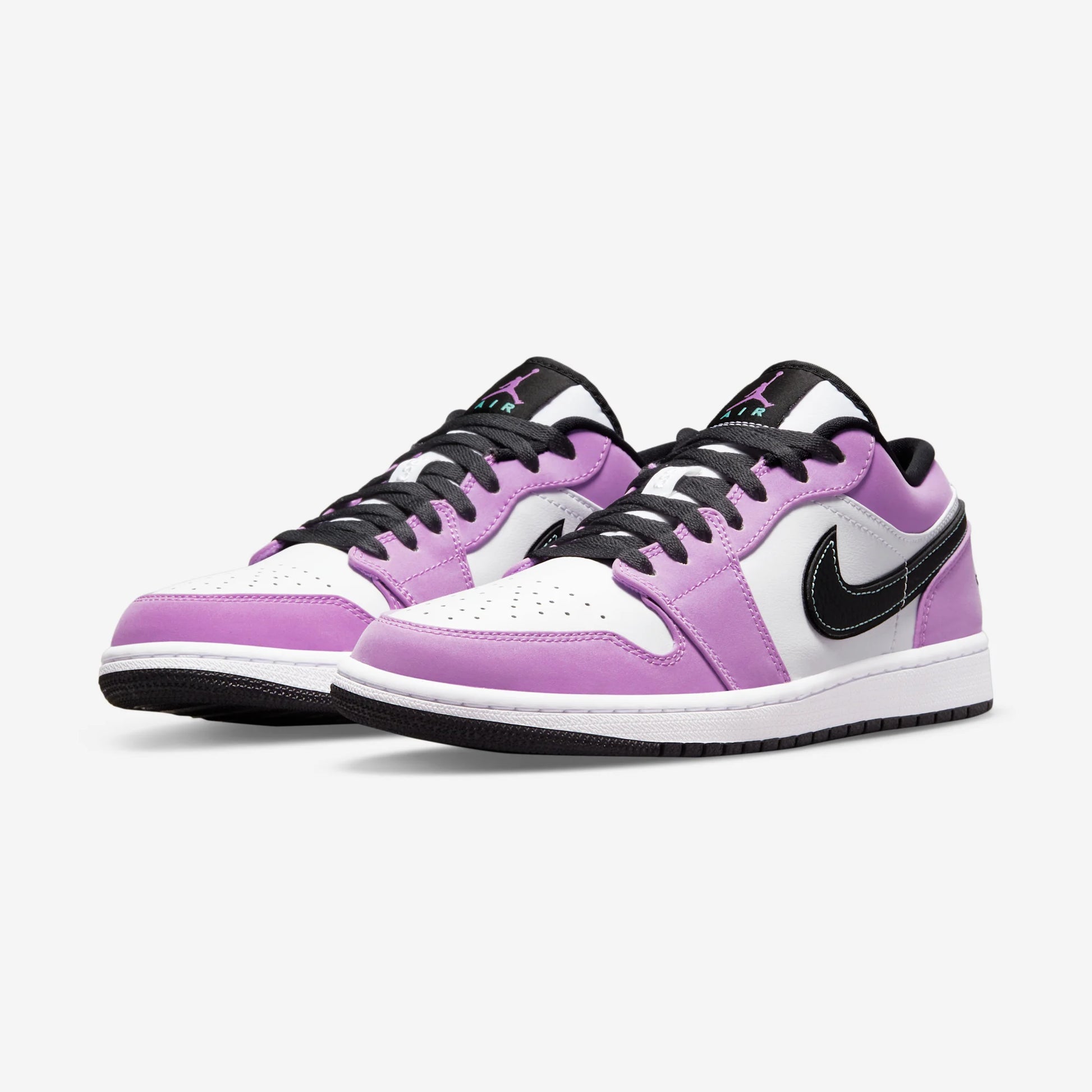 Jordan 1 Low SE Violet Shock White Black