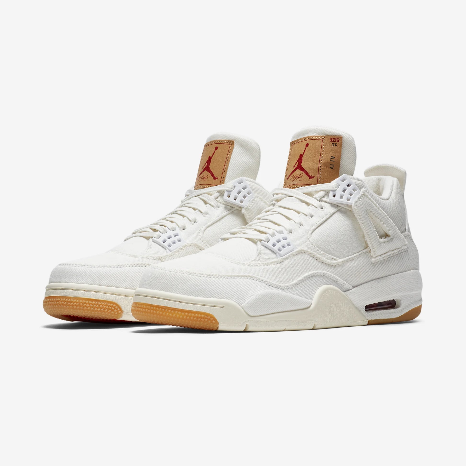 Jordan 4 Retro Levi's White (Levi's Tag)