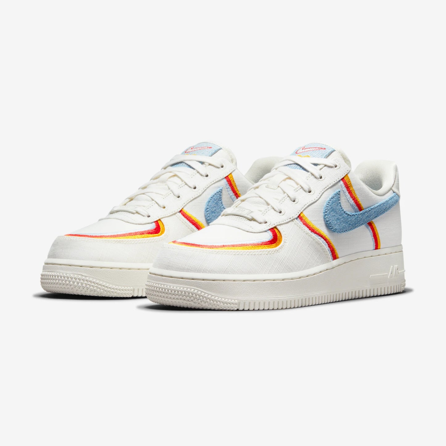 Nike Air Force 1 Low Sail Denim Swoosh (Women's)