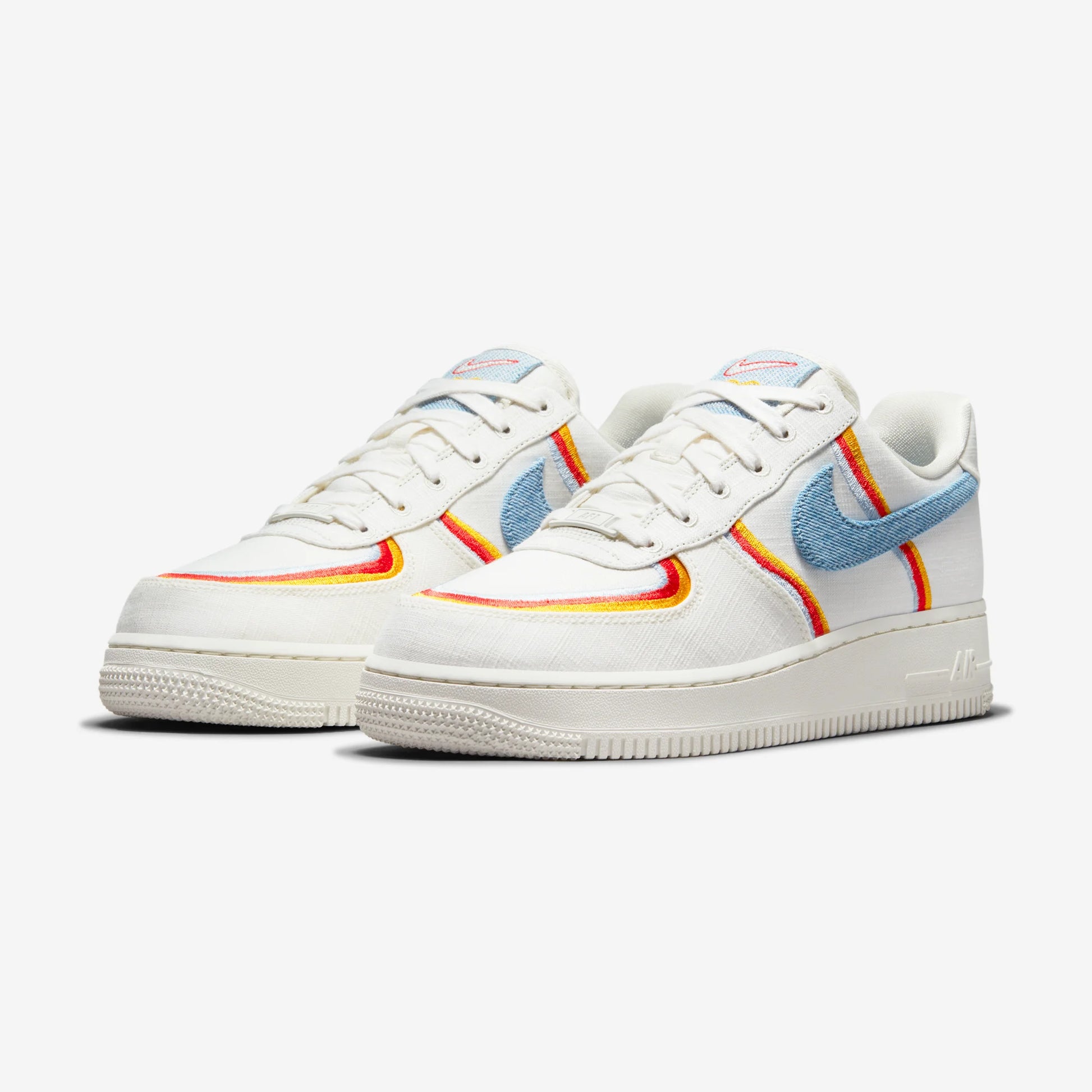 Nike Air Force 1 Low Sail Denim Swoosh (Women's)