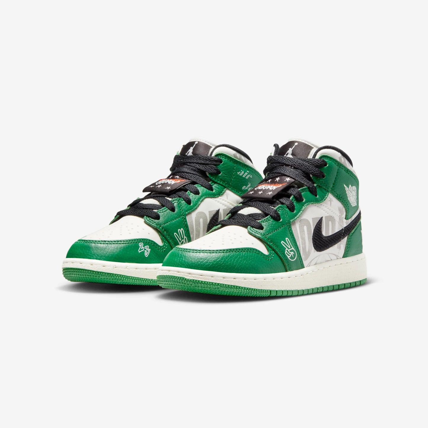 Jordan 1 Mid SE Overbranded (GS)