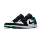 Jordan 1 Low White Black Mystic Green