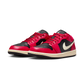 Jordan 1 Low Mystic Hibiscus Black (Women's)