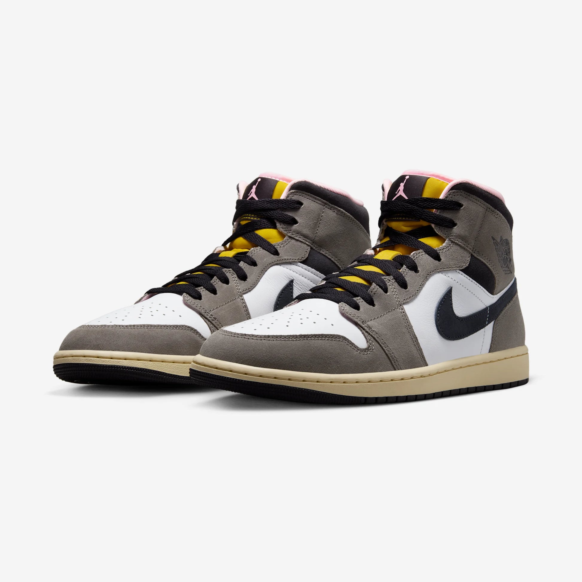 Jordan 1 Mid SE White Cave Stone