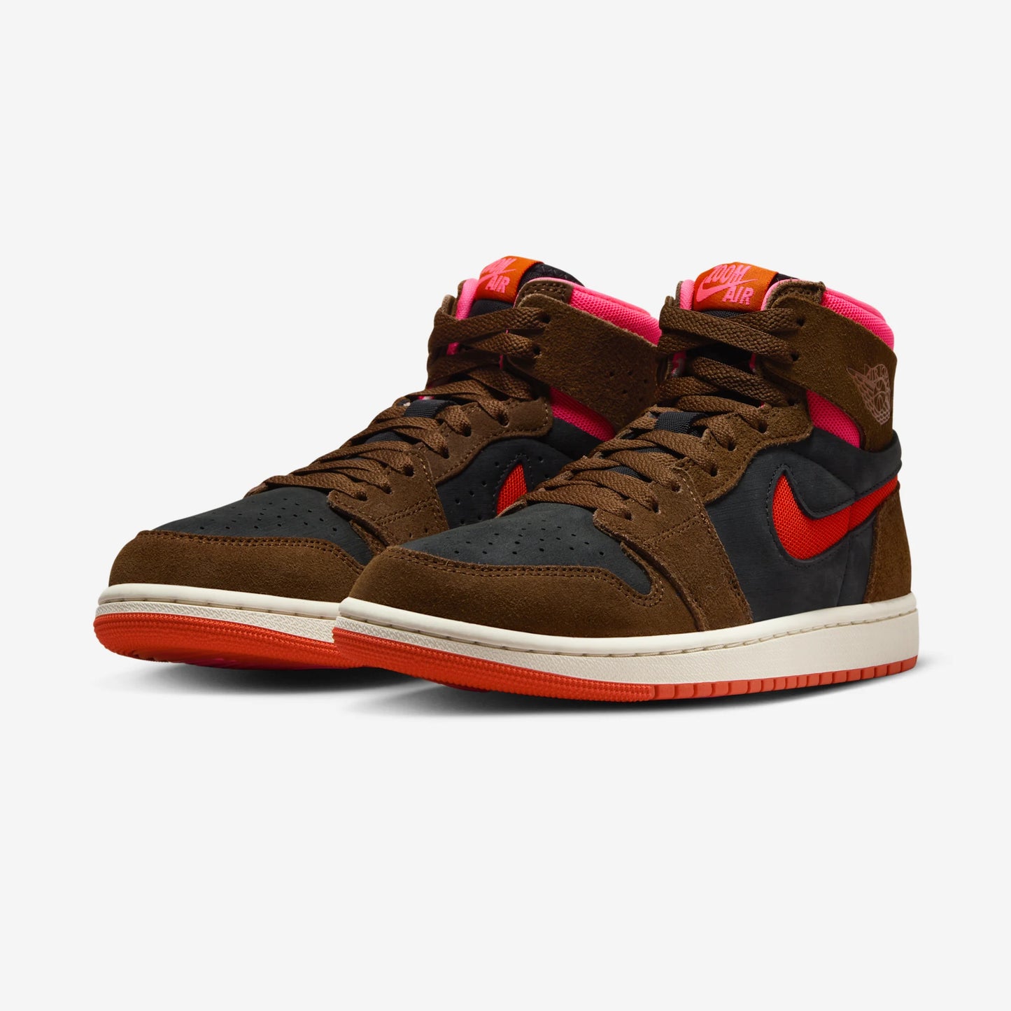 Jordan 1 High Zoom Air CMFT 2 Cacao Wow Picante Red (Women's)