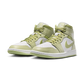 Jordan 1 Mid Olive Aura Lawn (Women's)
