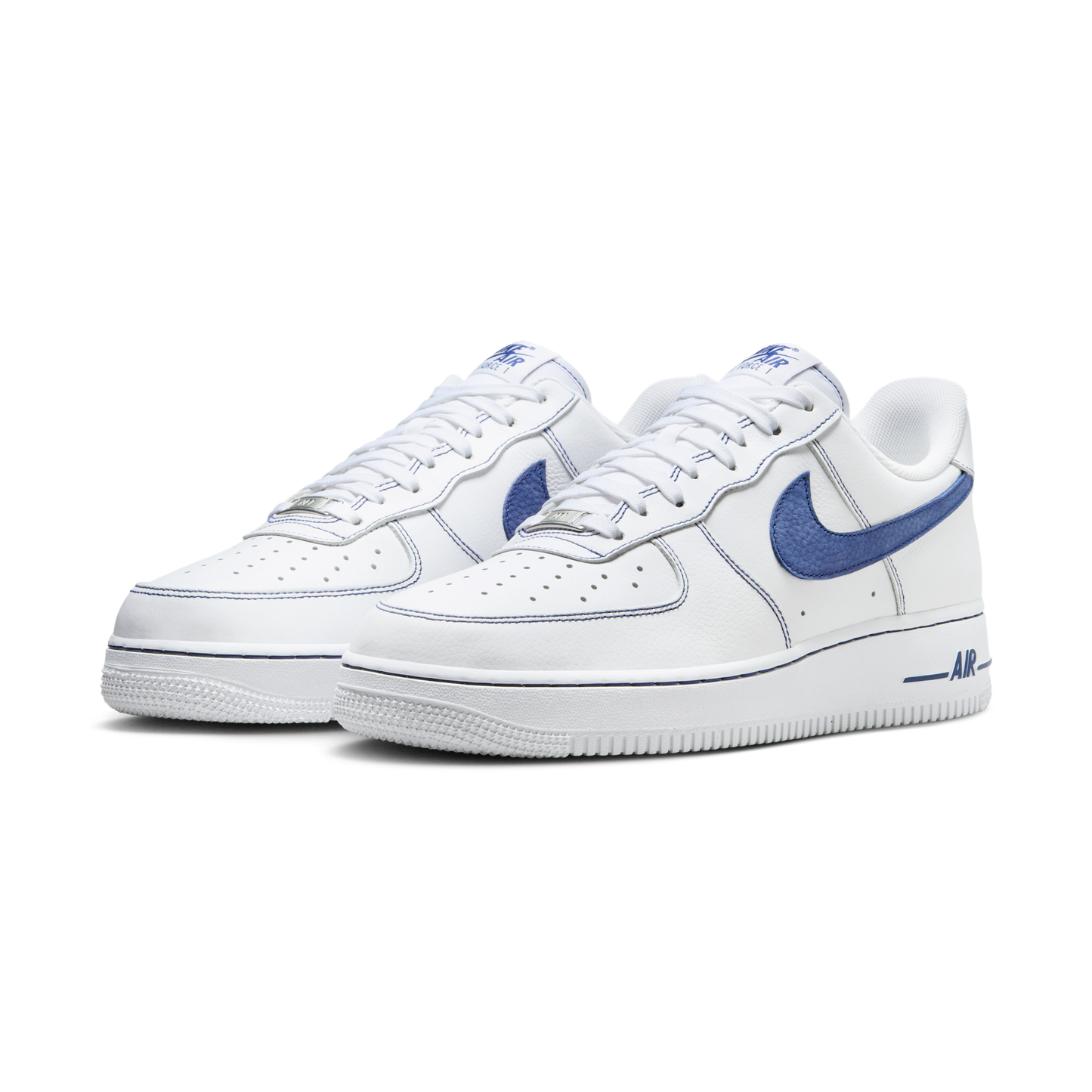 Nike Air Force 1 Low '07 LV8 White Deep Royal Blue