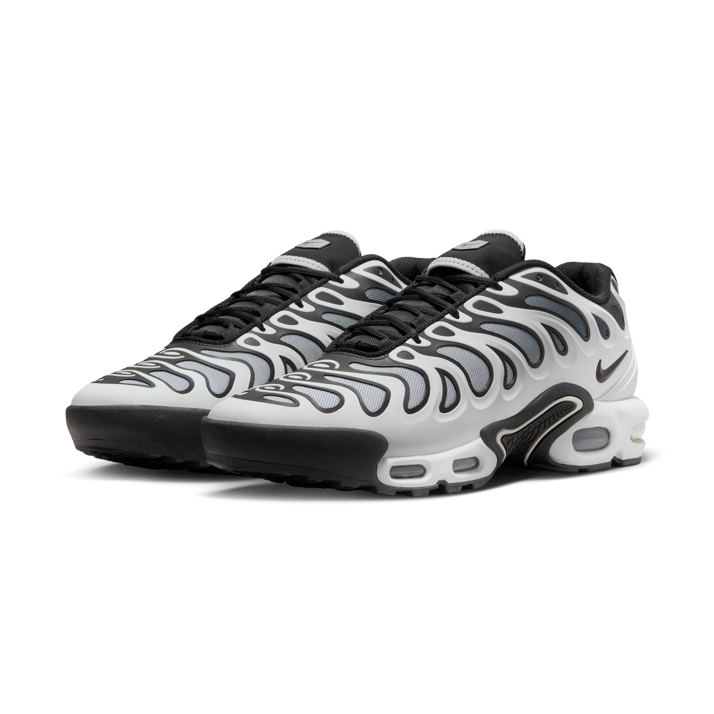 Nike Air Max Plus Drift White Black Metallic Silver
