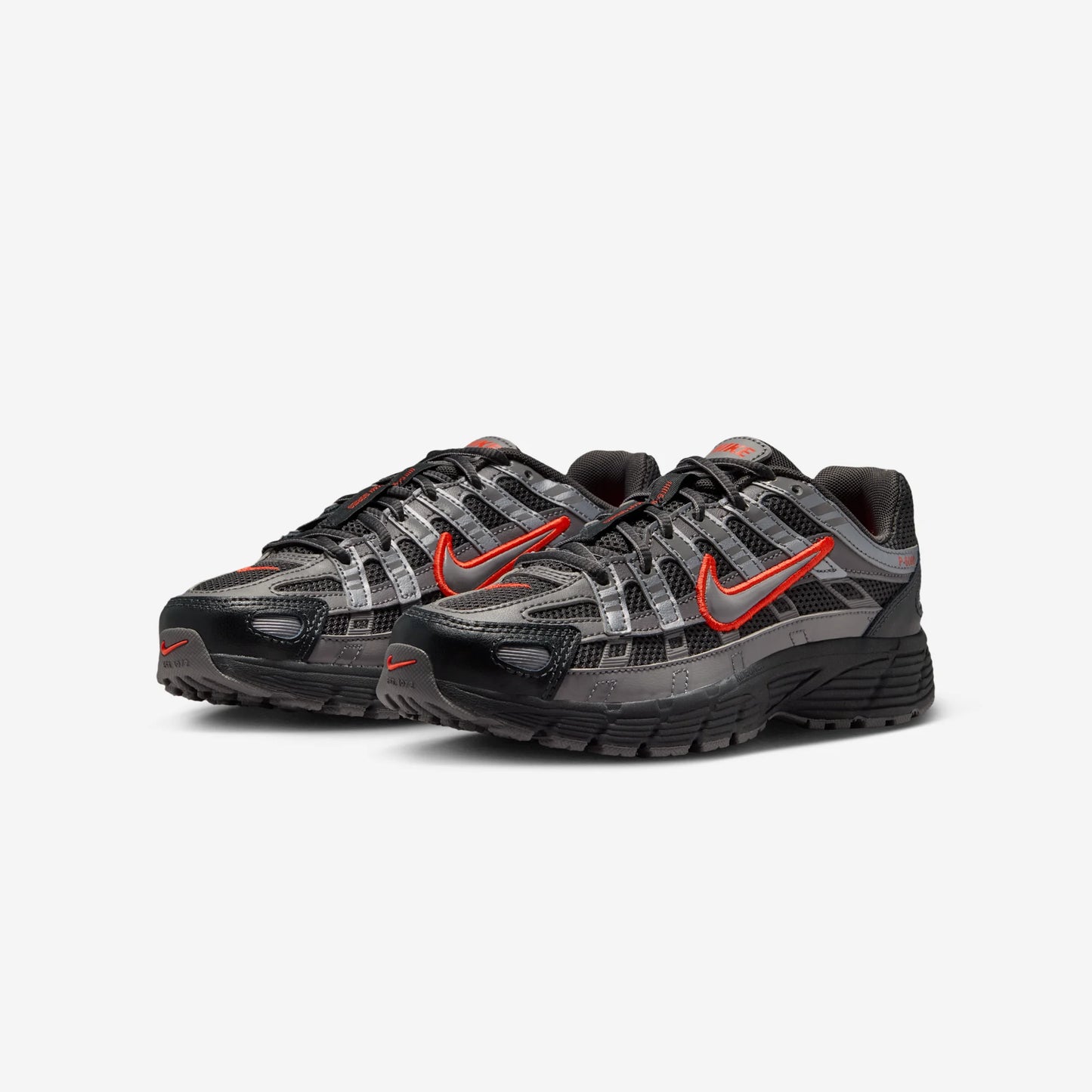 Nike P-6000 Anthracite Picante Red Metallic Cool Grey (GS)