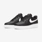 Nike Air Force 1 Low '07 Black White Pebbled Leather