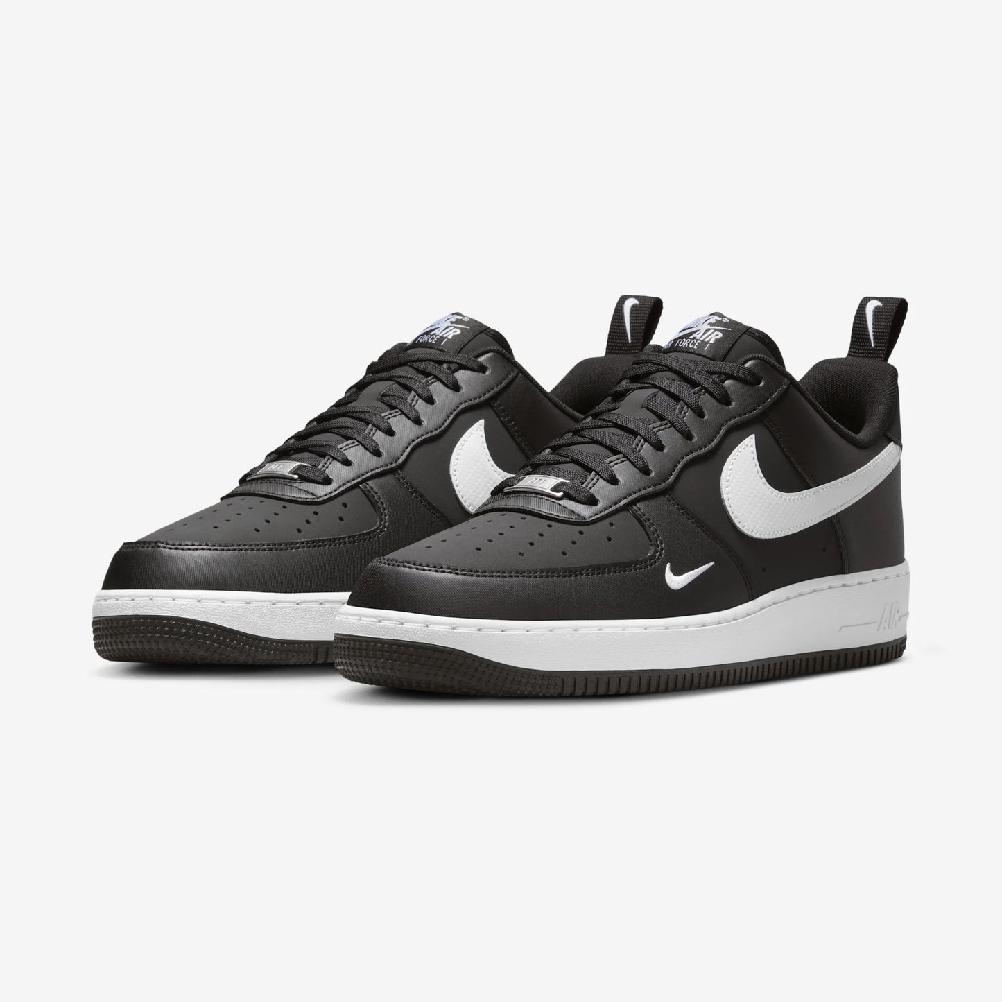 Nike Air Force 1 Low '07 LV8 Carbon Fiber Swoosh Black White