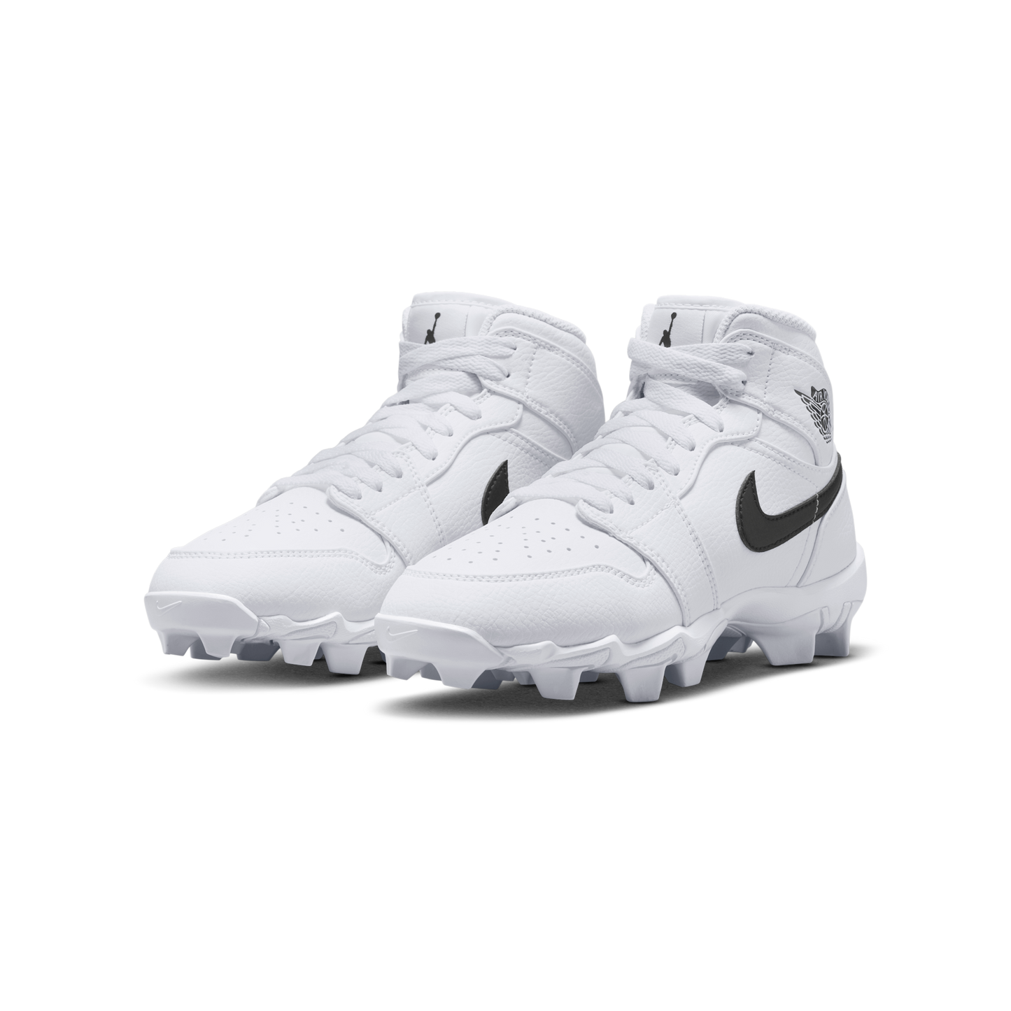 Jordan 1 Mid Cleat White Black (GS)