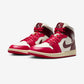 Jordan 1 Mid Sail Mystic Hibiscus (Women's)