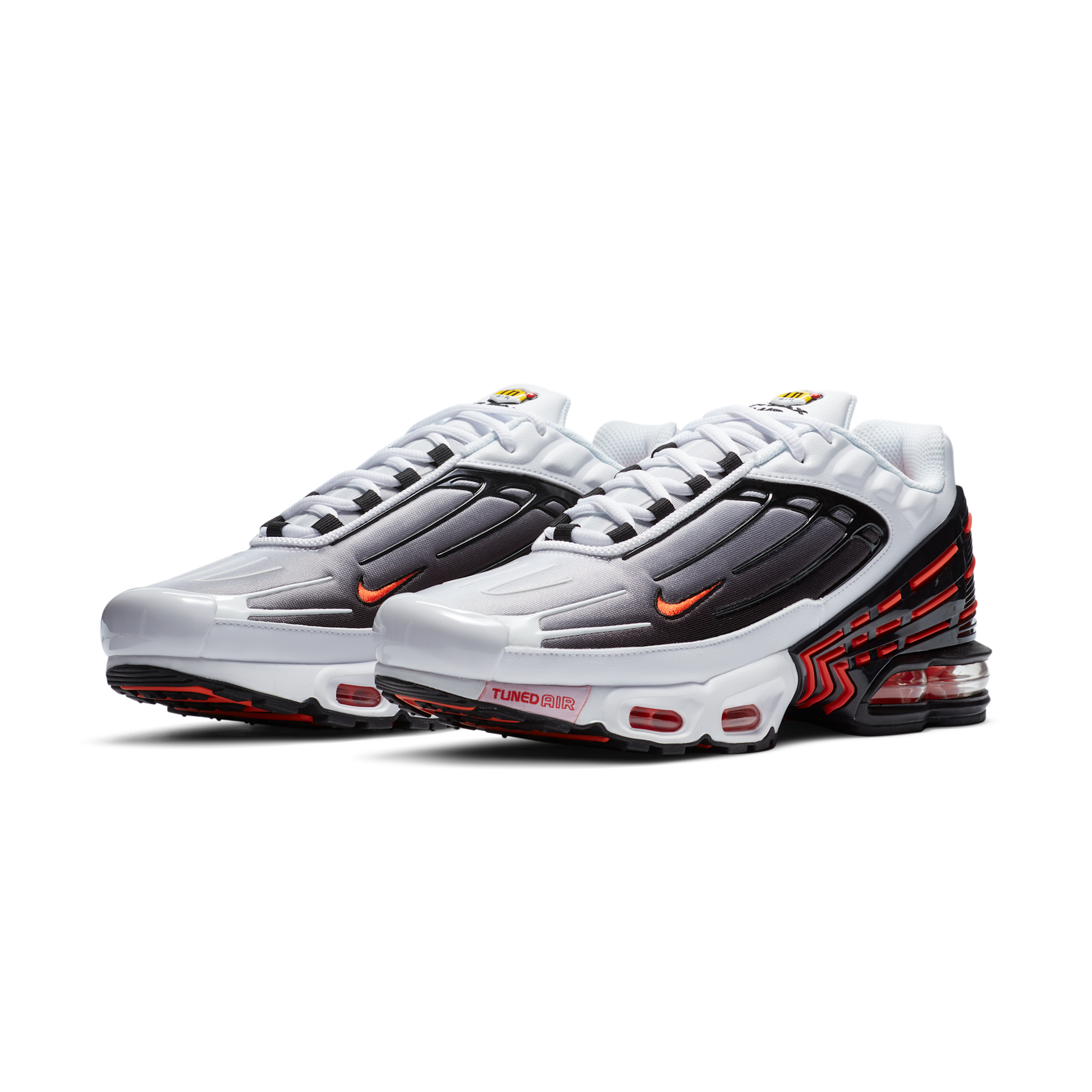 Nike Air Max Plus 3 White Black Team Orange