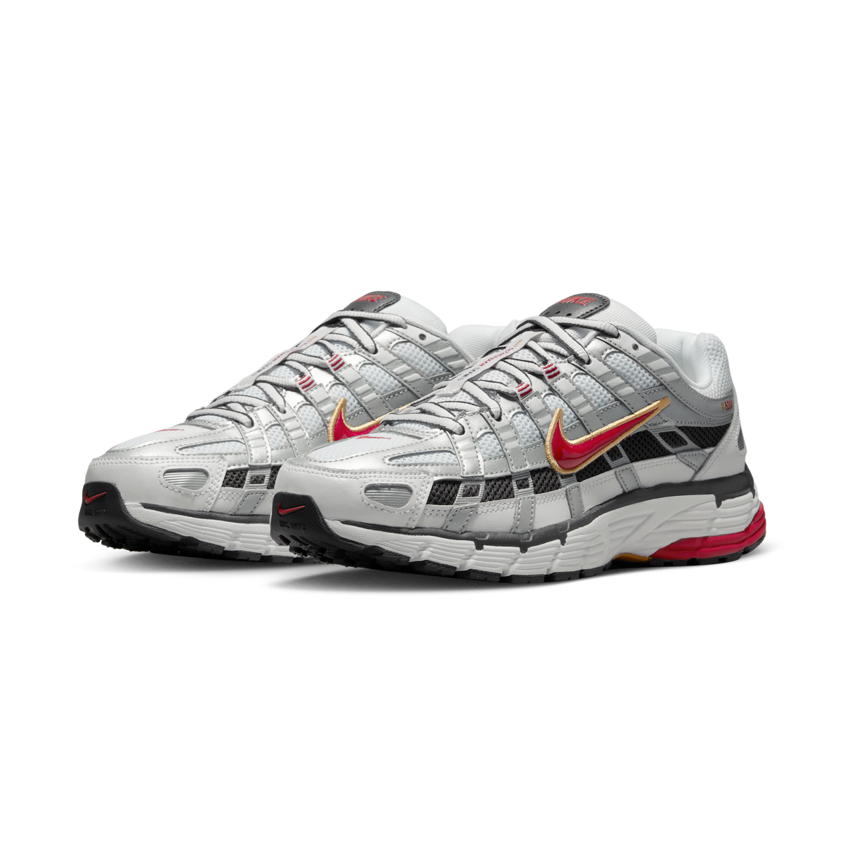 Nike P-6000 White Gold Red (Women's)