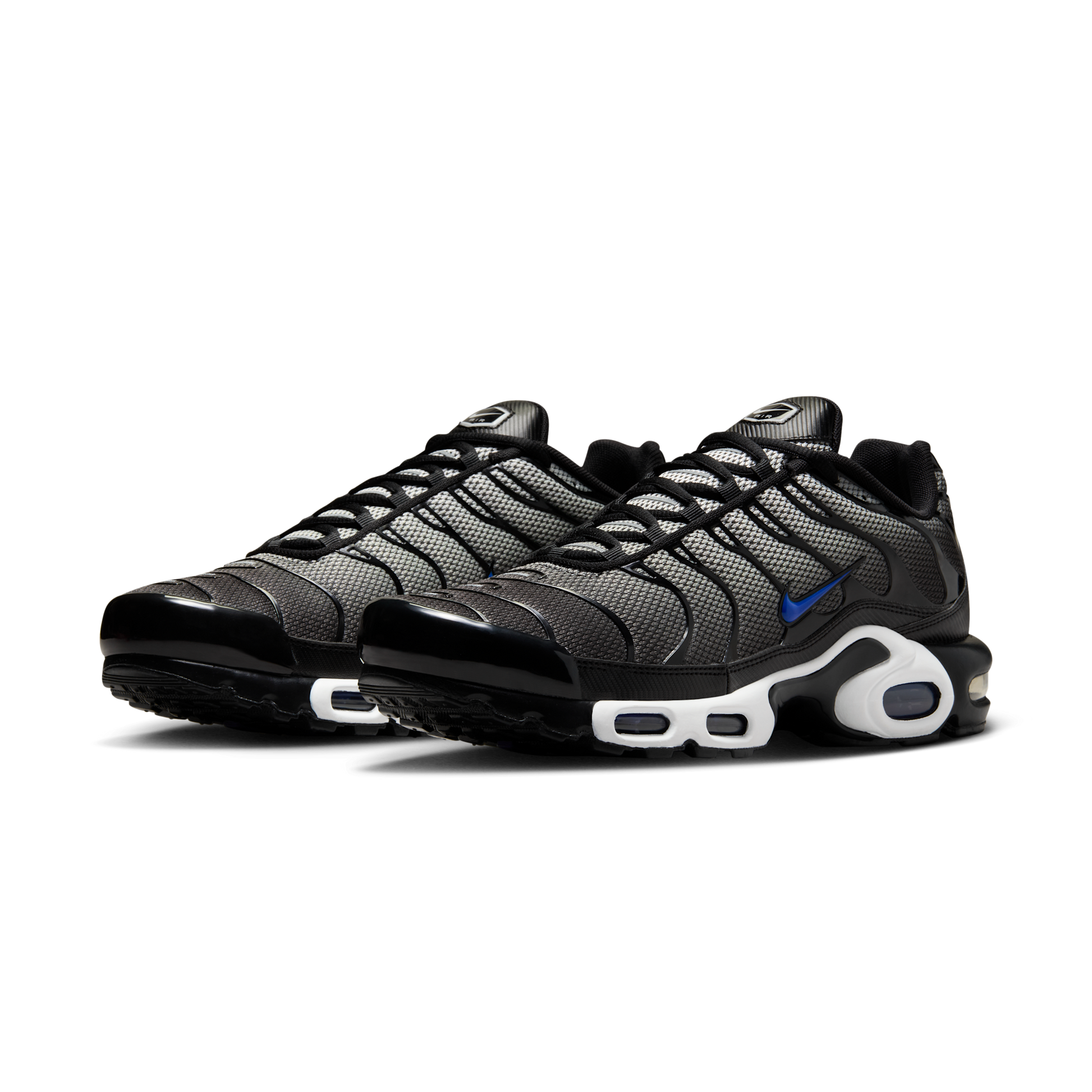 Nike Air Max Plus White Black Racer Blue