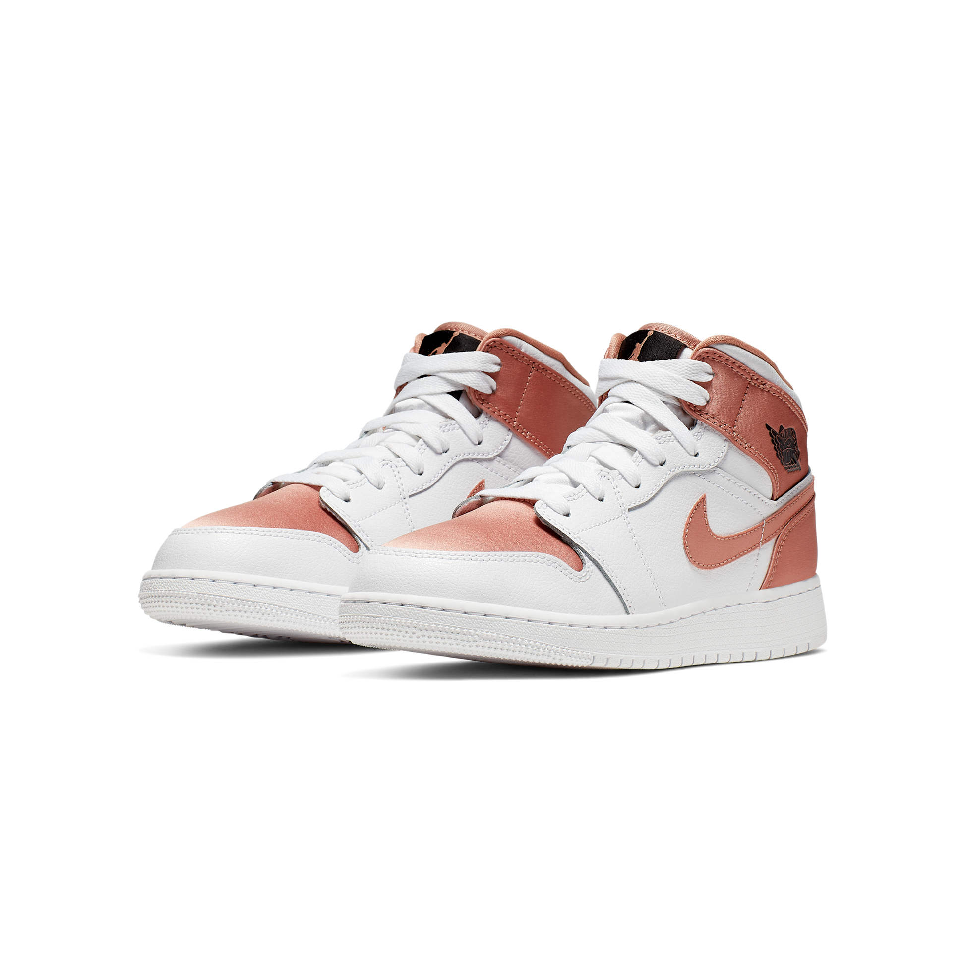 Jordan 1 Mid White Rose Gold (GS)