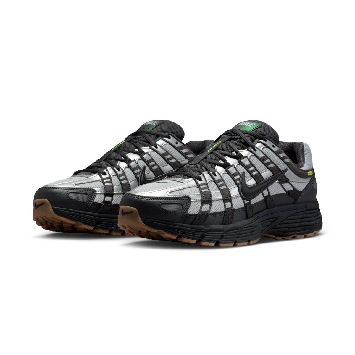 Nike P-6000 Grey Fog Volt Black