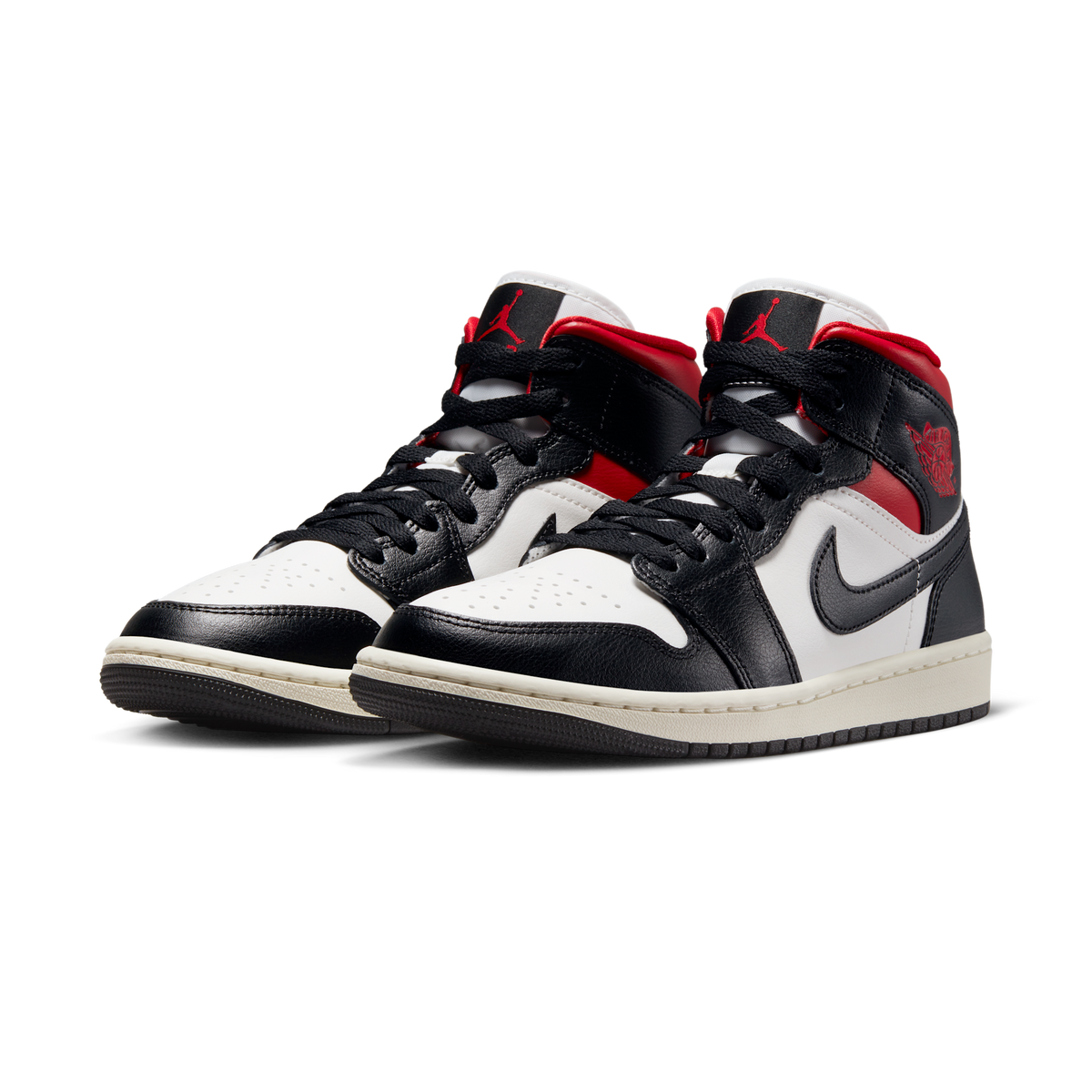 Jordan 1 Mid Gym Red Panda (Women's)