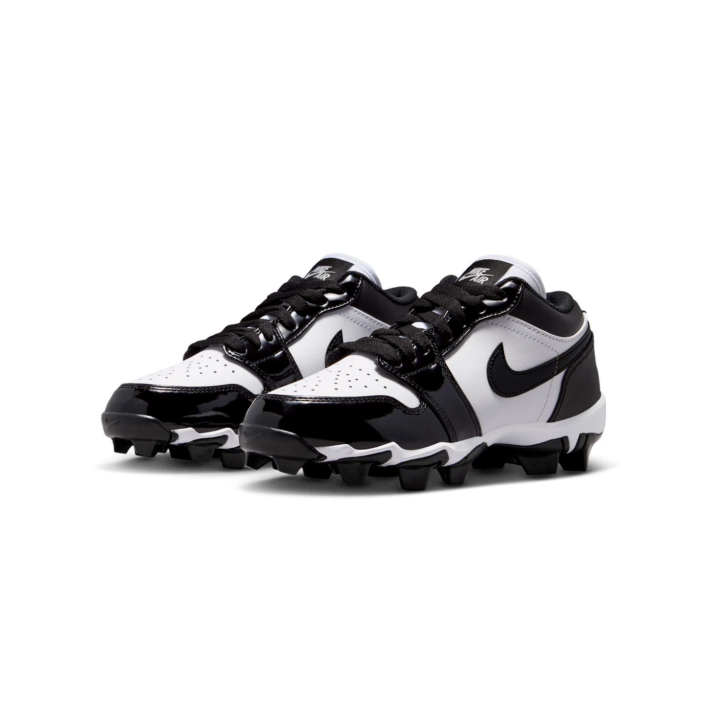 Jordan 1 Low Cleat Patent Panda (GS)