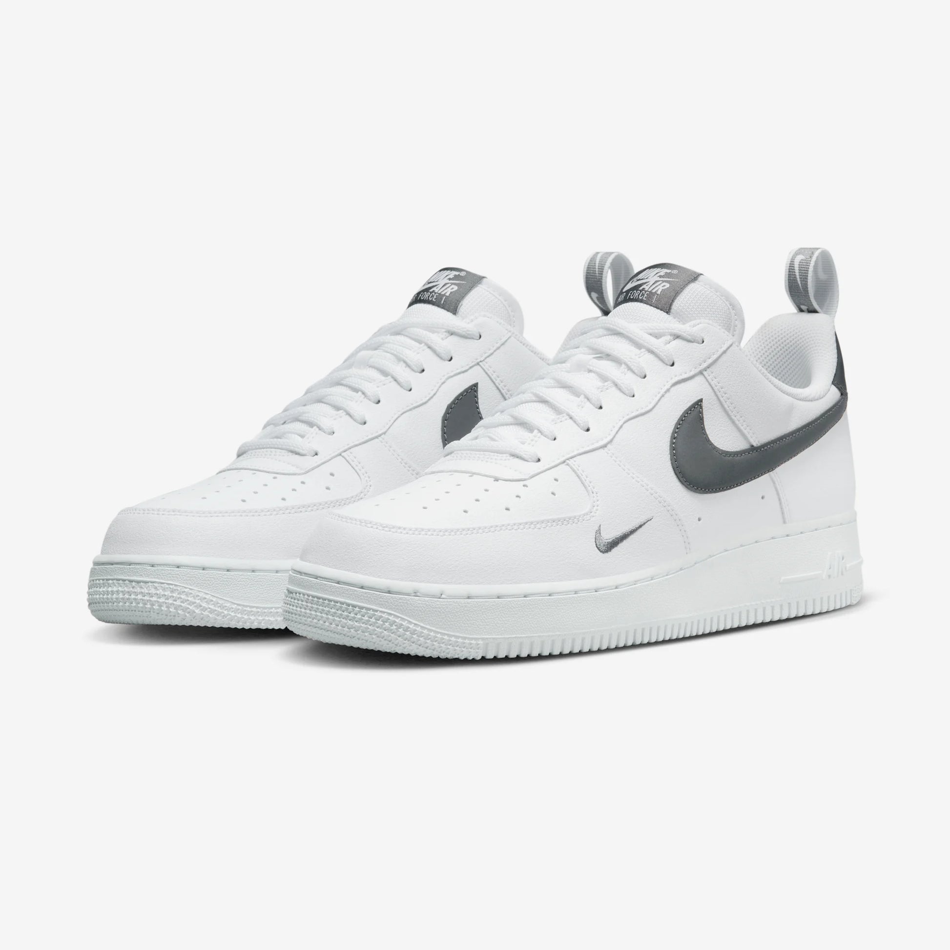 Nike Air Force 1 Low '07 LV8 White Metallic Dark Grey