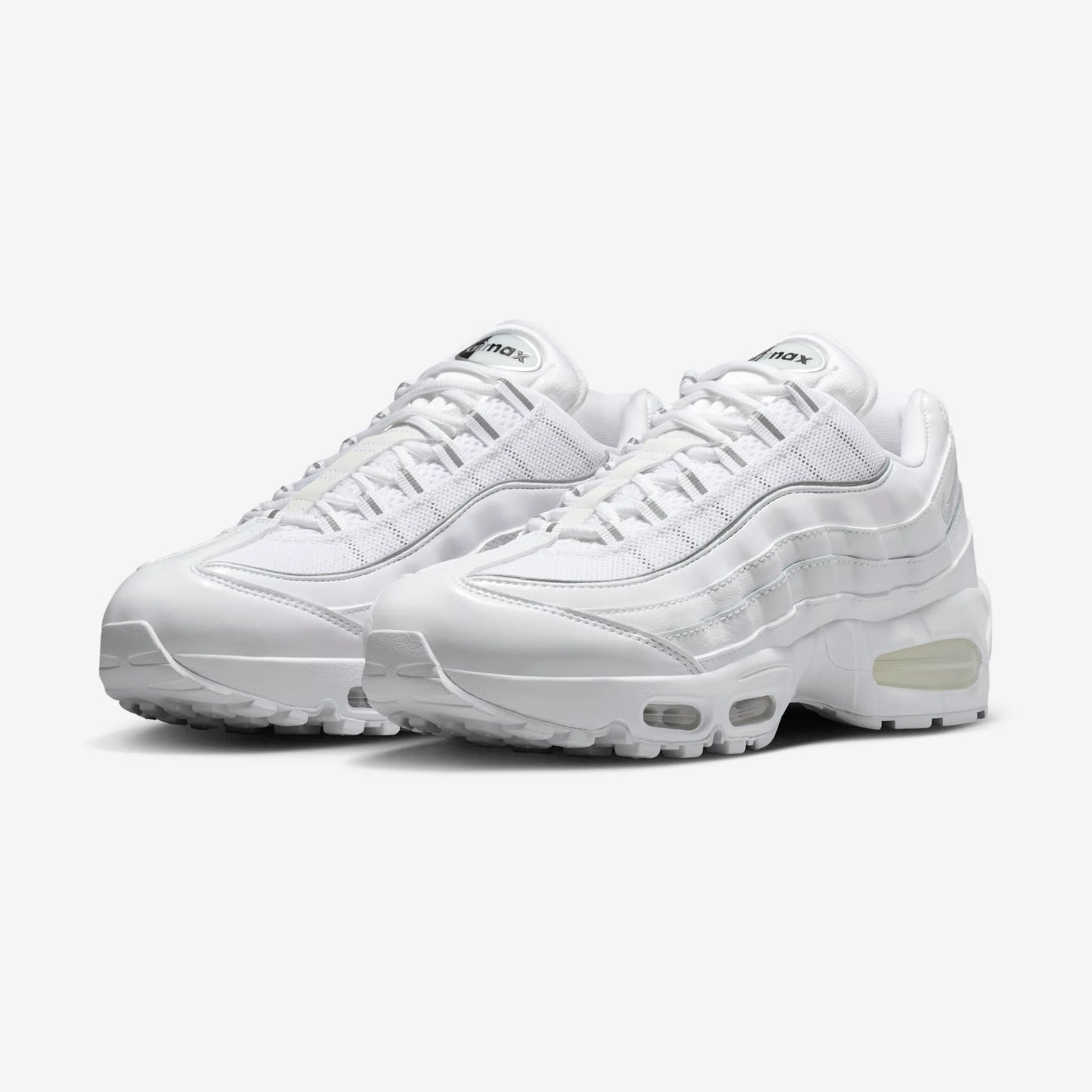 Nike Air Max 95 Big Bubble White Patent (Women's)