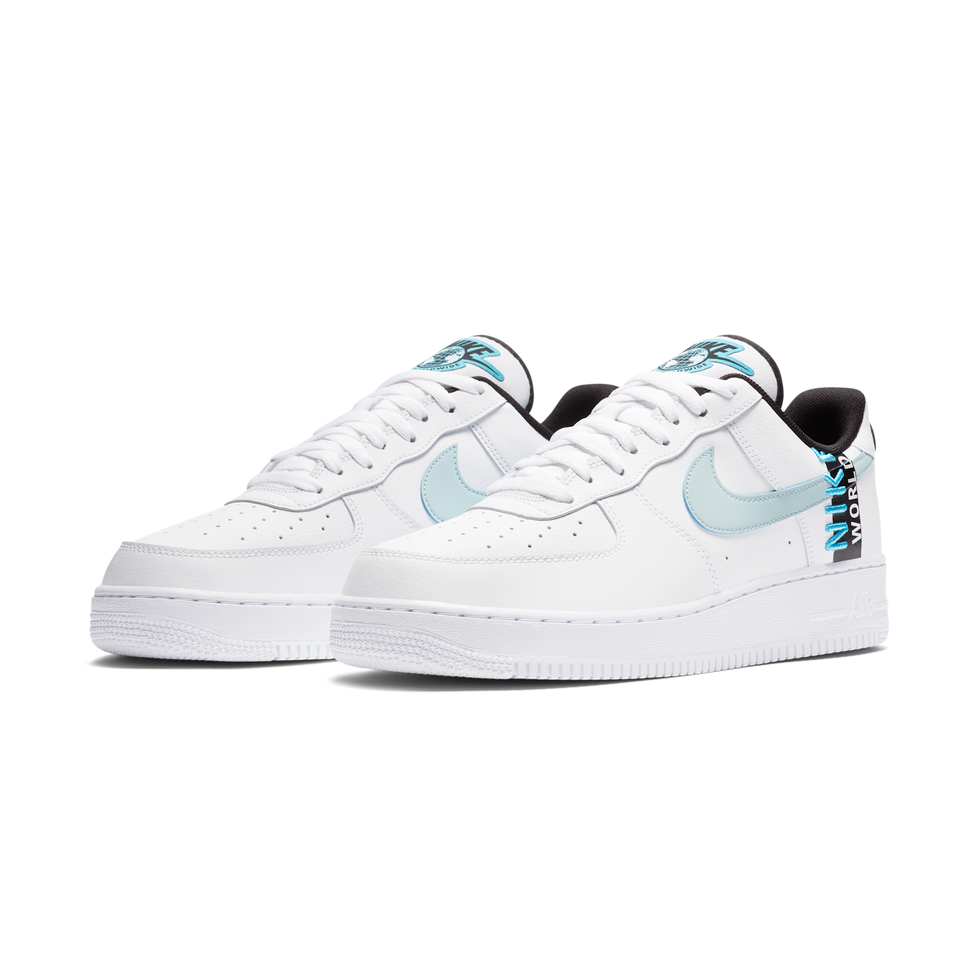 Nike Air Force 1 Low '07 LV8 Worldwide Pack White Blue Fury