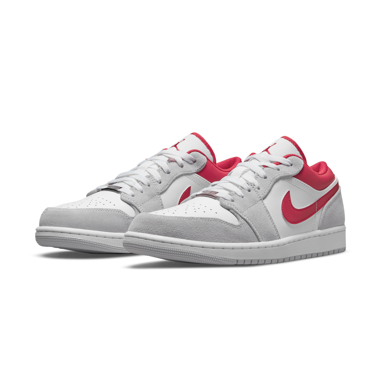 Jordan 1 Low SE Light Smoke Grey Gym Red