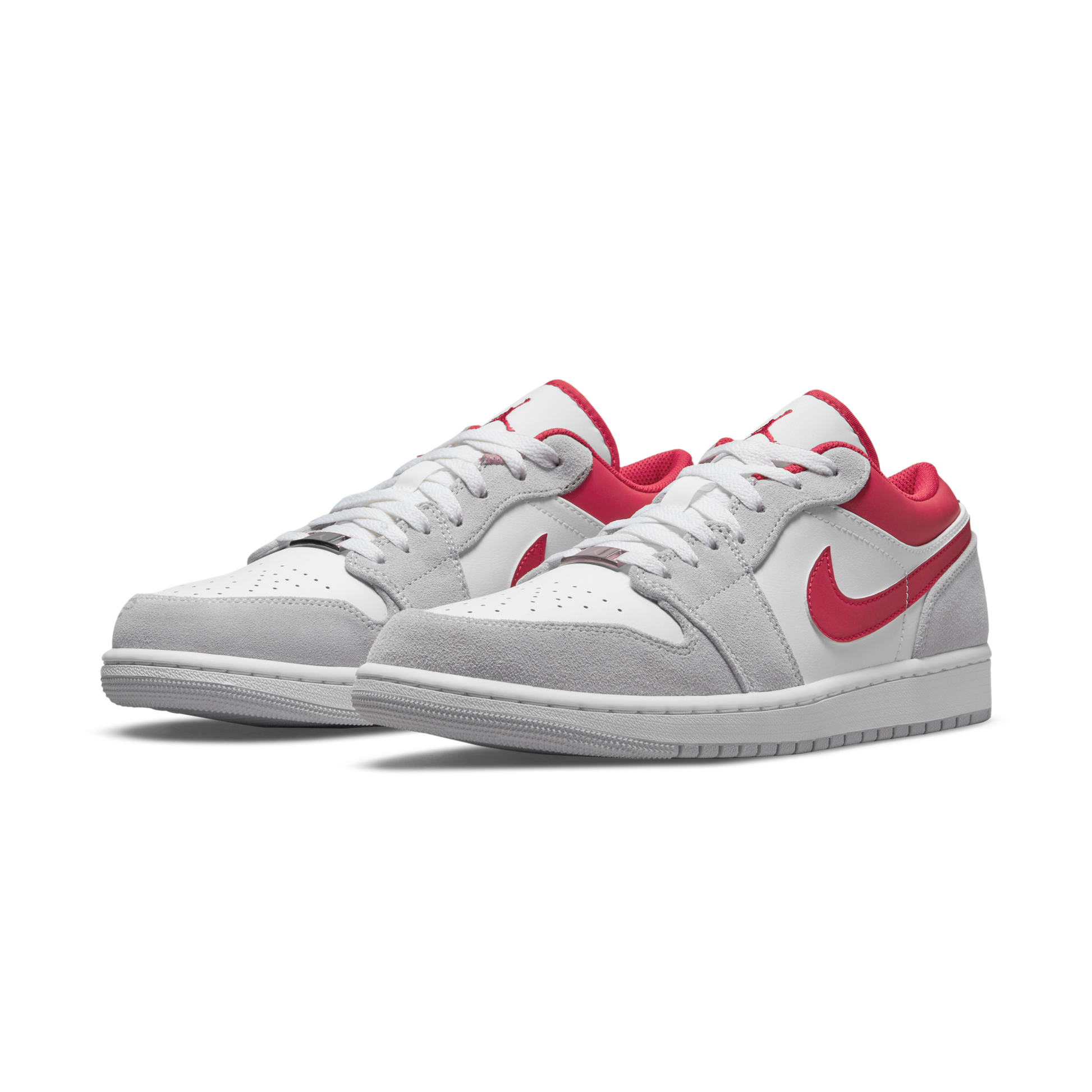 Jordan 1 Low SE Light Smoke Grey Gym Red