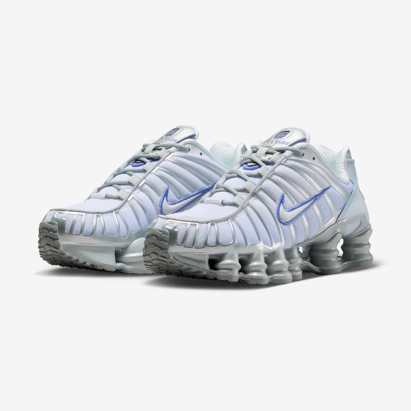 Nike Shox TL Metallic Platinum Blue Tint (Women's)