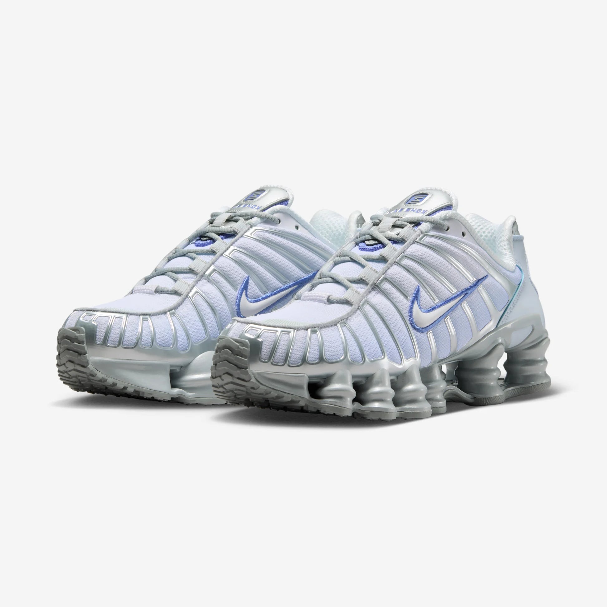 Nike Shox TL Metallic Platinum Blue Tint (Women's)