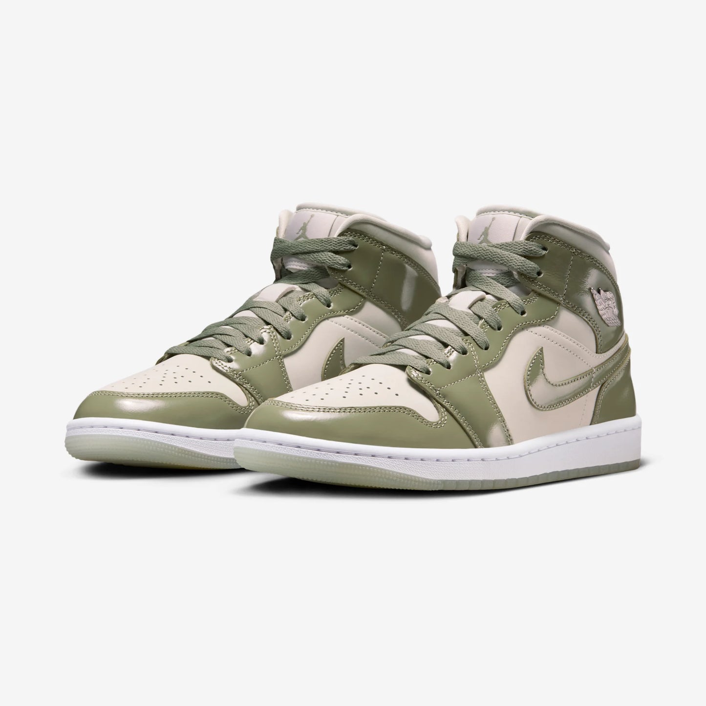 Jordan 1 Mid SE Sea Glass Oil Green (Women's)
