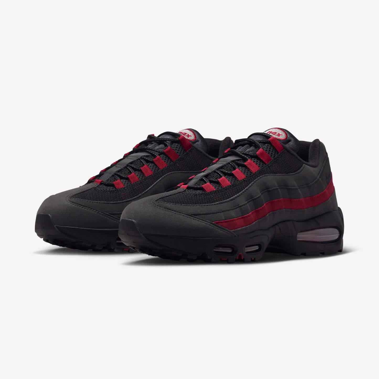 Nike Air Max 95 OG Big Bubble Black Crimson Grey