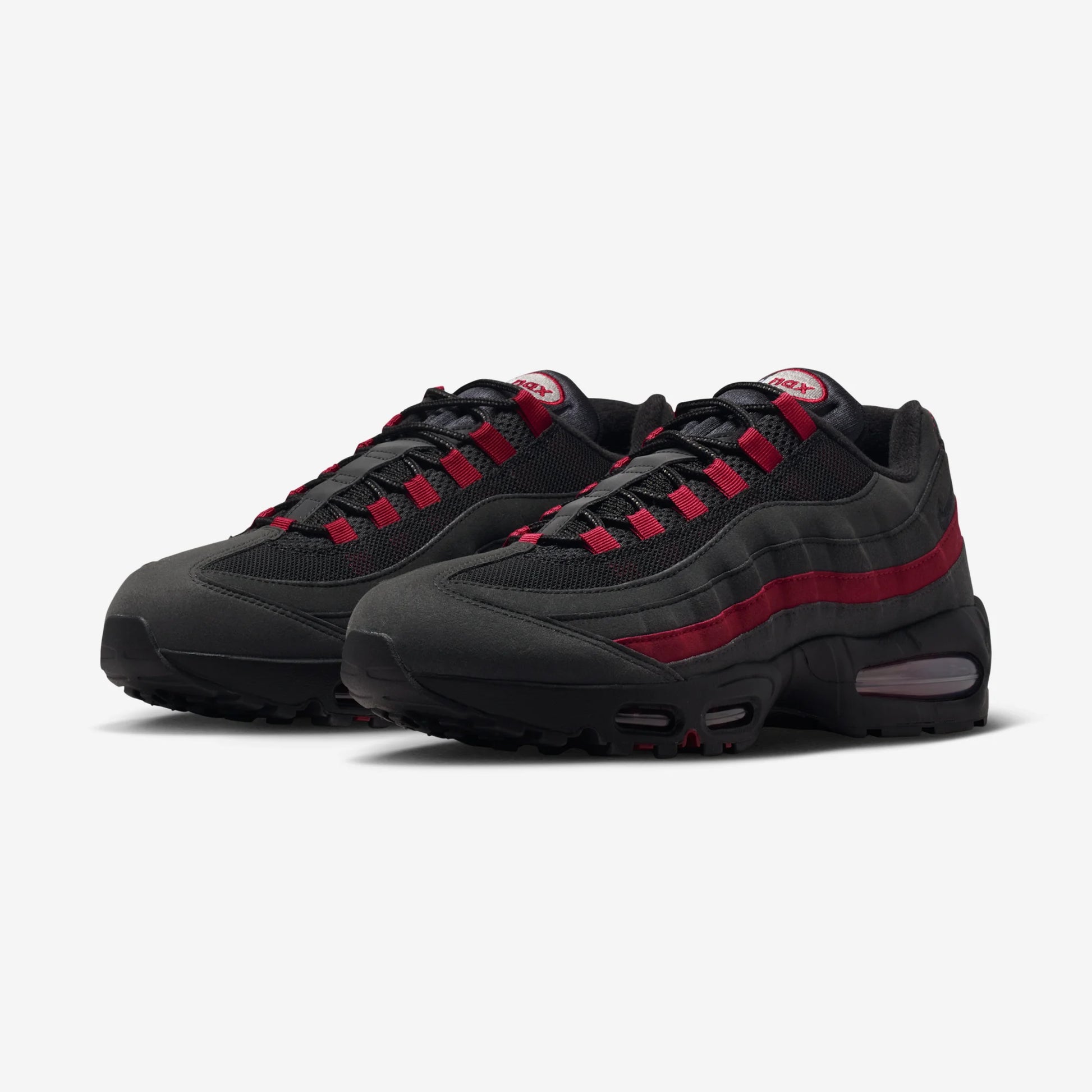 Nike Air Max 95 OG Big Bubble Black Crimson Grey