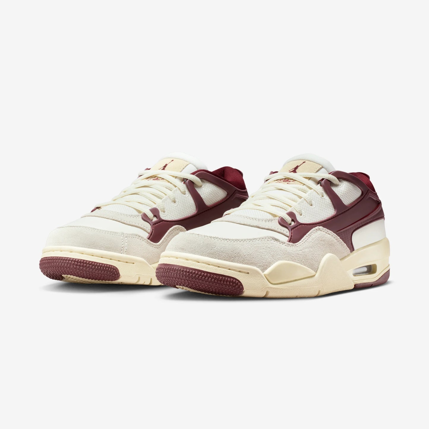 Jordan 4 RM Sail Dark Team Red Coconut Milk (Women's)