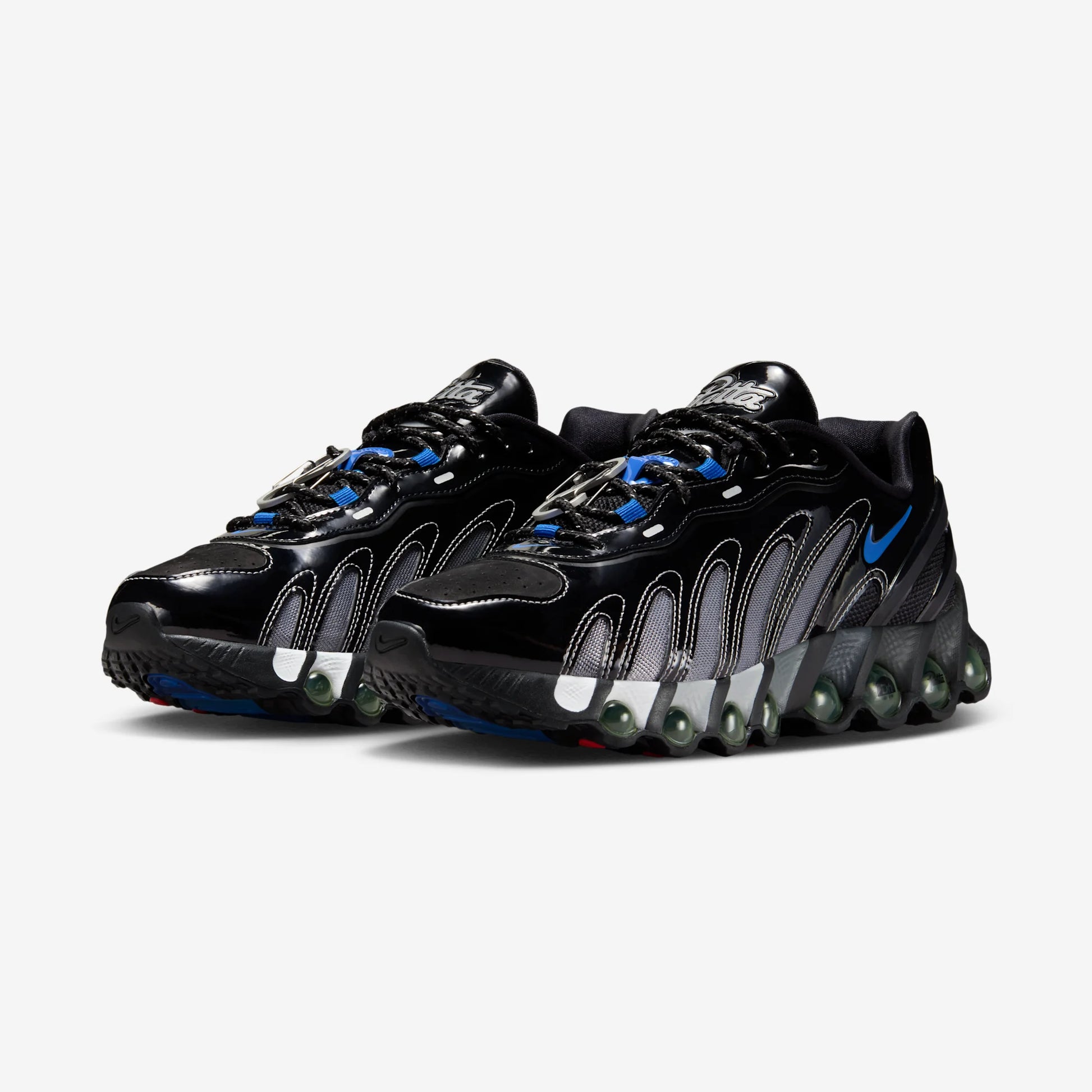 Nike Air Max Dn8 Patta Black Metallic Silver