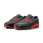 Nike Air Max 90 Smoke Grey Fire Red