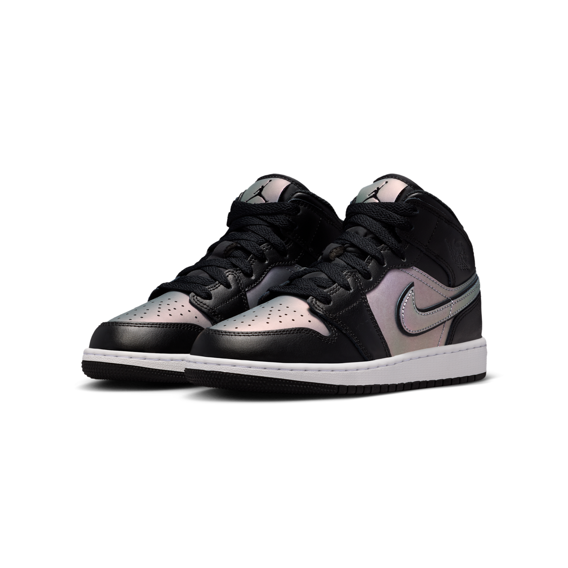 Jordan 1 Mid SE BG Black White (GS)