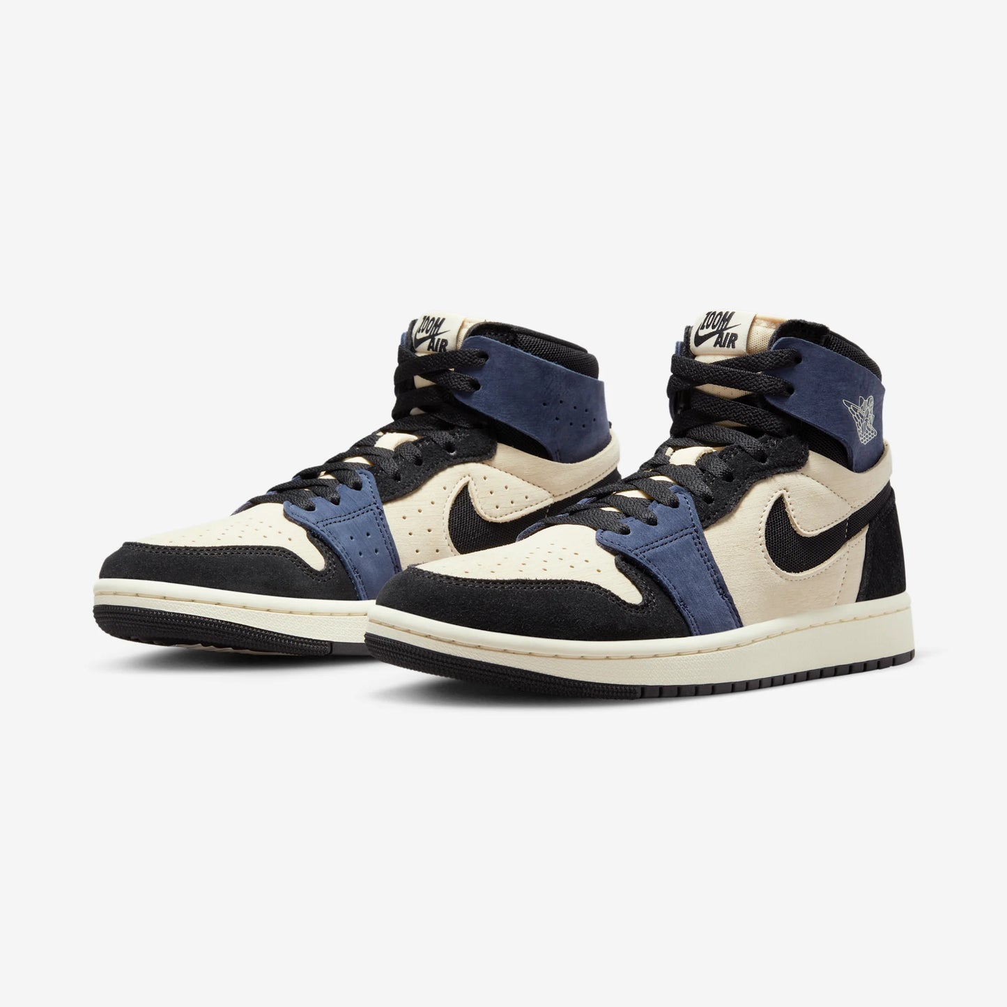 Jordan 1 High Zoom Air CMFT 2 Muslin Blackened Blue