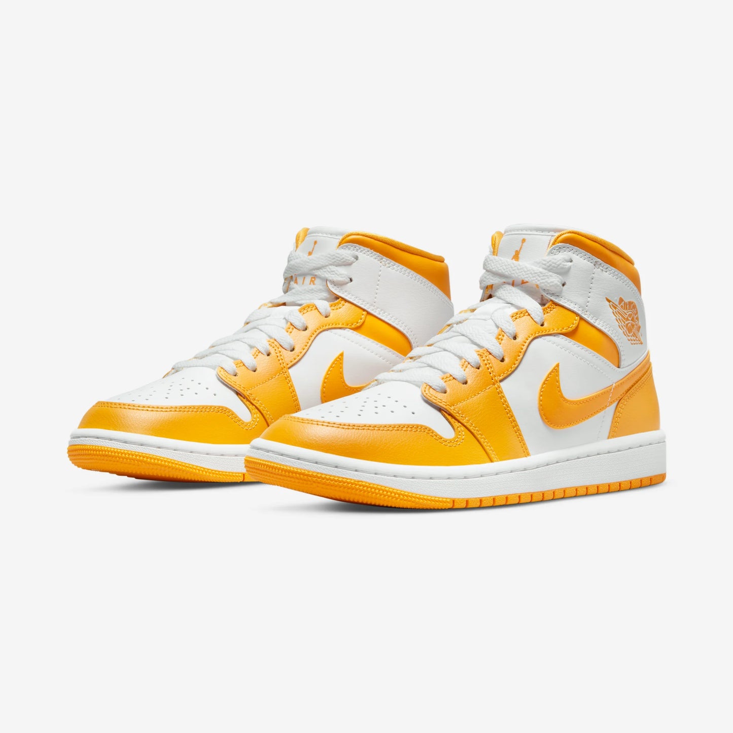 Jordan 1 Mid White University Gold (Women's)