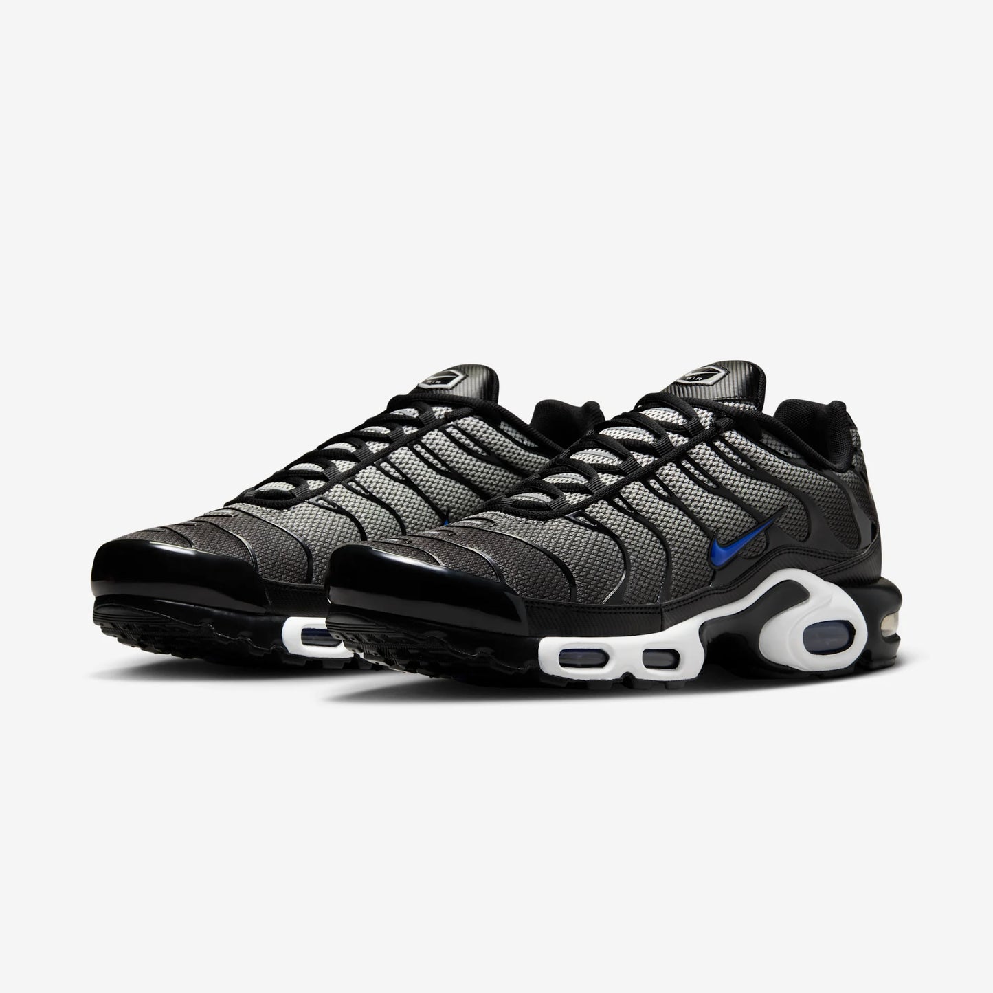 Nike Air Max Plus White Black Racer Blue